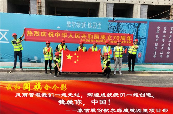 泰信股份歌爾綠城桃園里項(xiàng)目部