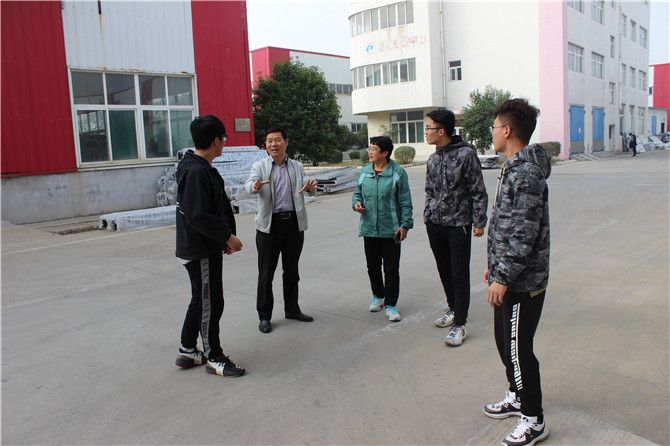 山東農(nóng)業(yè)大學土木工程專業(yè)師生來泰信股份參觀學習2